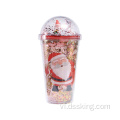 Microlandscape Plastic Cup sáng tạo long lanh mùa hè Ice Cup